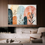 Boho 167 Canvas Art 18" x 24" / 45 x 60 cm / Black