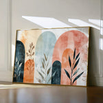 Boho 167 Canvas Art 18" x 24" / 45 x 60 cm / Black