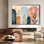 Boho 167 Canvas Art 18" x 24" / 45 x 60 cm / Black
