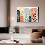 Boho 167 Canvas Art 18" x 24" / 45 x 60 cm / Black