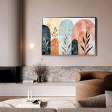Boho 167 Canvas Art 18" x 24" / 45 x 60 cm / Black