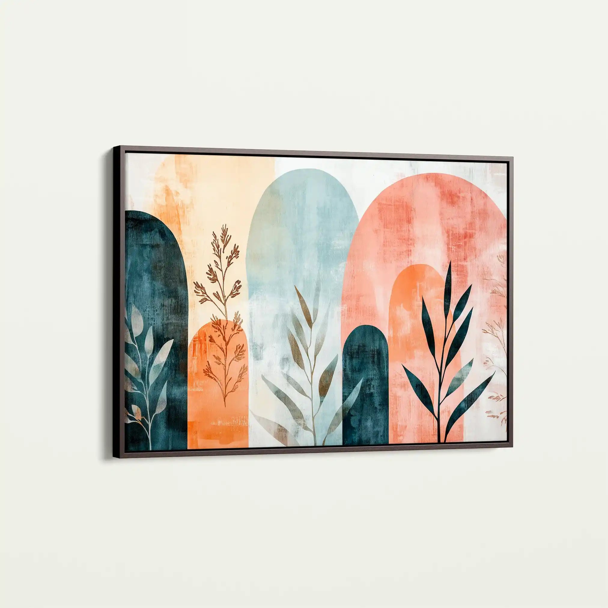 Boho 167 Canvas Art 60 x 40 cm / Black