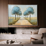 Landscape 167 Canvas Art 18" x 24" / 45 x 60 cm / Black