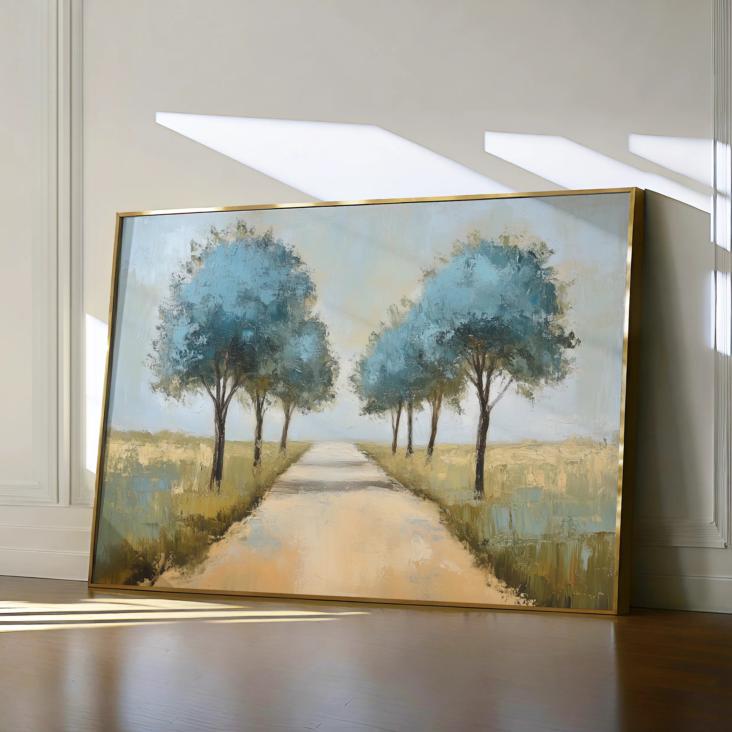 Landscape 167 Canvas Art 18" x 24" / 45 x 60 cm / Black