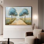 Landscape 167 Canvas Art 18" x 24" / 45 x 60 cm / Black
