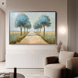 Landscape 167 Canvas Art 18" x 24" / 45 x 60 cm / Black