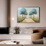 Landscape 167 Canvas Art 18" x 24" / 45 x 60 cm / Black