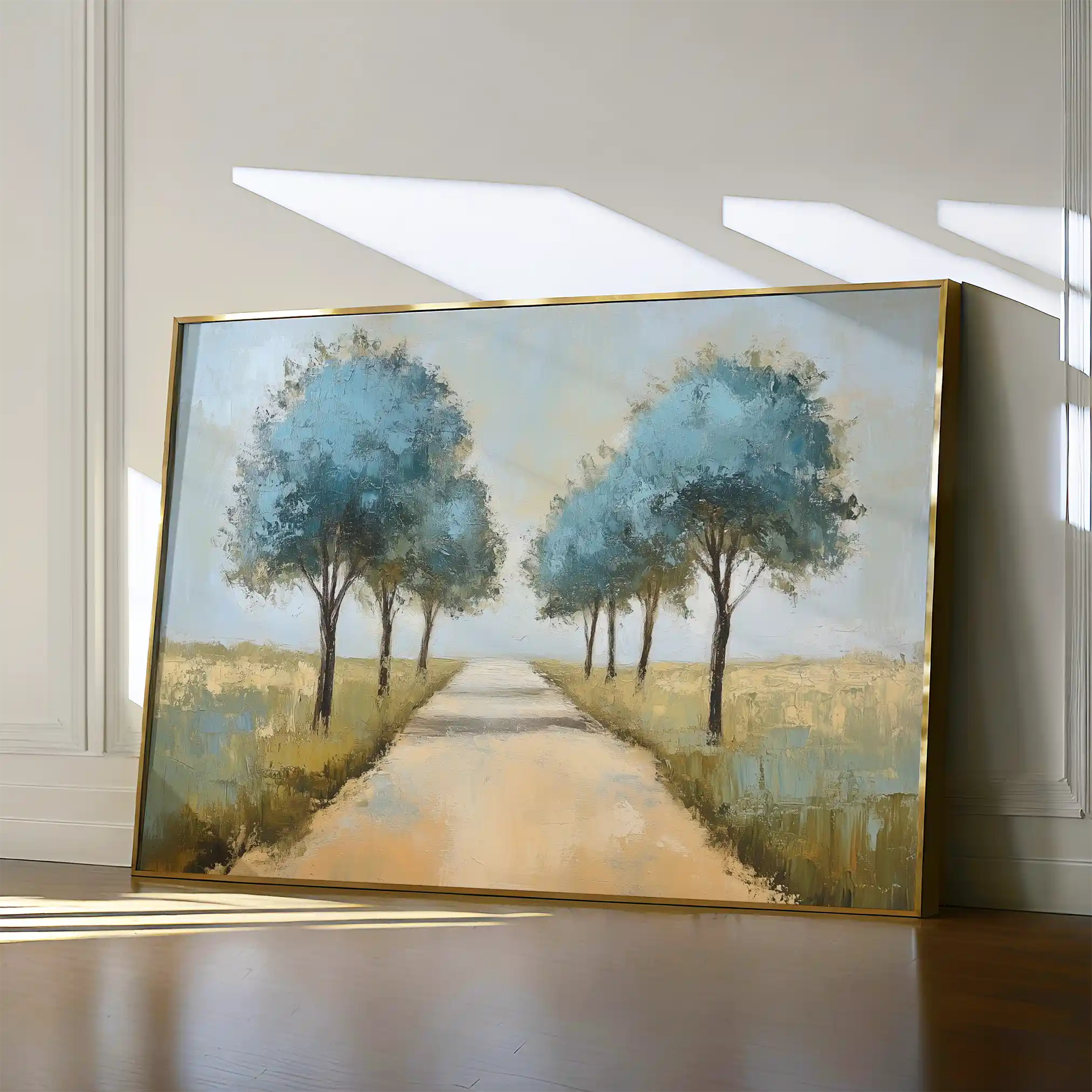 Landscape 167 Canvas Art 60 x 40 cm / Black