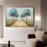 Landscape 167 Canvas Art 60 x 40 cm / Black