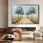 Landscape 167 Canvas Art 60 x 40 cm / Black