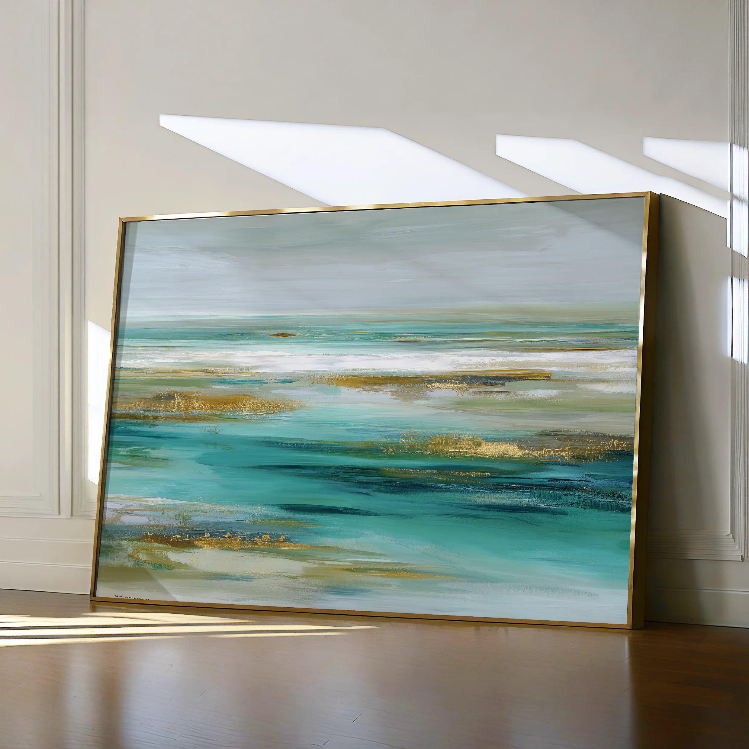 Abstract 1670 Canvas Art 18" x 24" / 45 x 60 cm / Black