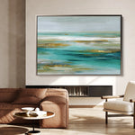 Abstract 1670 Canvas Art 18" x 24" / 45 x 60 cm / Black