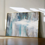 Abstract 1671 Canvas Art 18" x 24" / 45 x 60 cm / Black