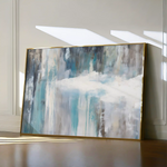 Abstract 1671 Canvas Art 60 x 40 cm / Black