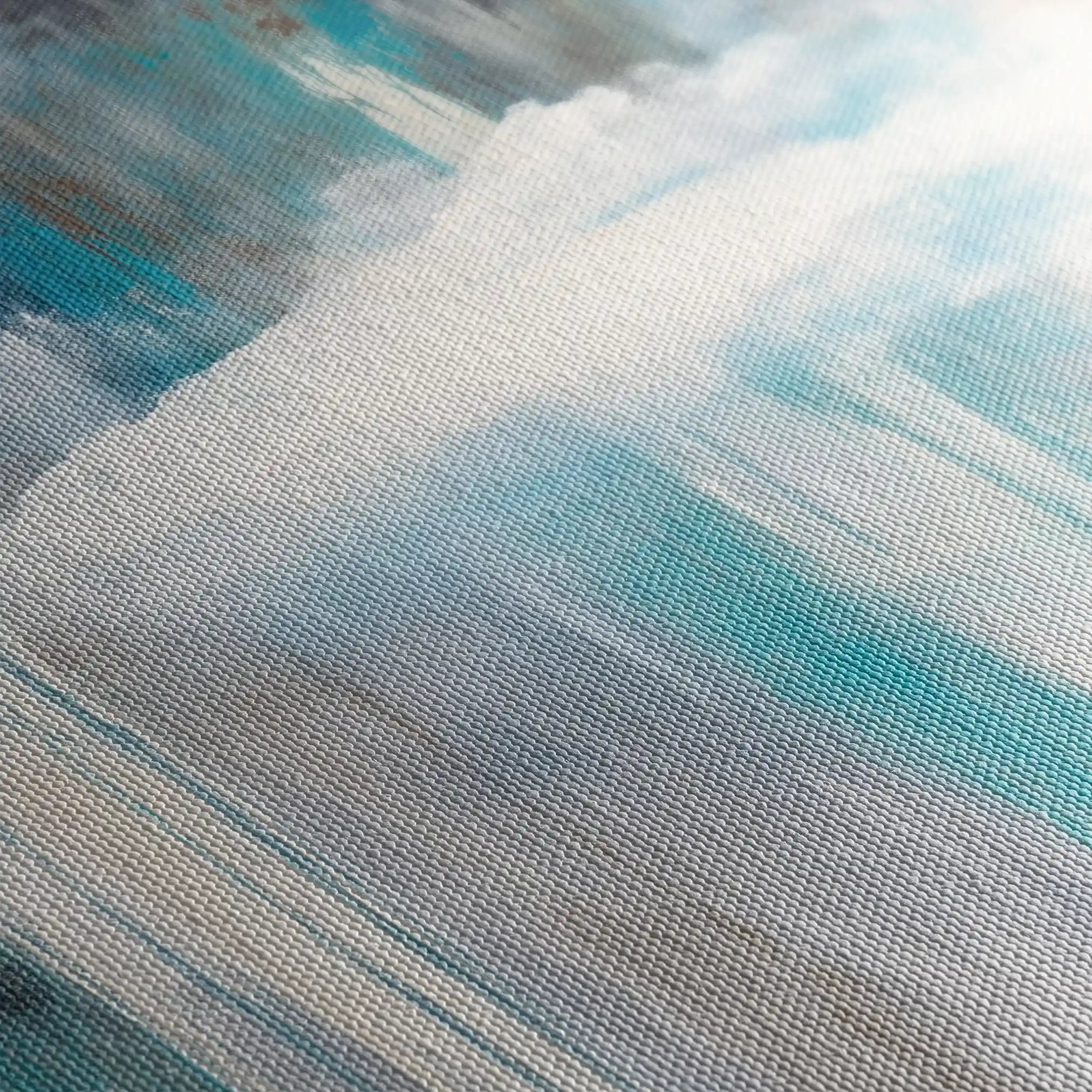 Abstract 1671 Canvas Art 60 x 40 cm / Black