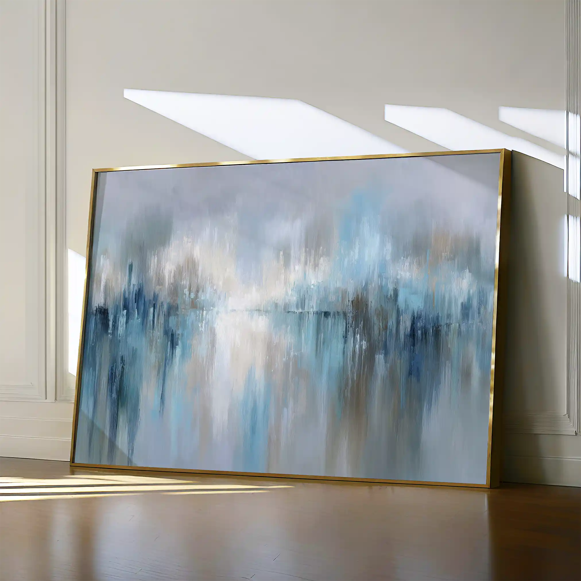 Abstract 1672 Canvas Art 60 x 40 cm / Black