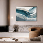 Abstract 1674 Canvas Art 18" x 24" / 45 x 60 cm / Black