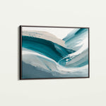 Abstract 1674 Canvas Art 18" x 24" / 45 x 60 cm / Black