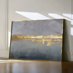 Abstract 1675 Canvas Art 18" x 24" / 45 x 60 cm / Black