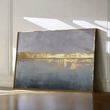 Abstract 1675 Canvas Art 18" x 24" / 45 x 60 cm / Black
