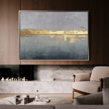 Abstract 1675 Canvas Art 18" x 24" / 45 x 60 cm / Black