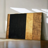 Abstract 1676 Canvas Art 18" x 24" / 45 x 60 cm / Black