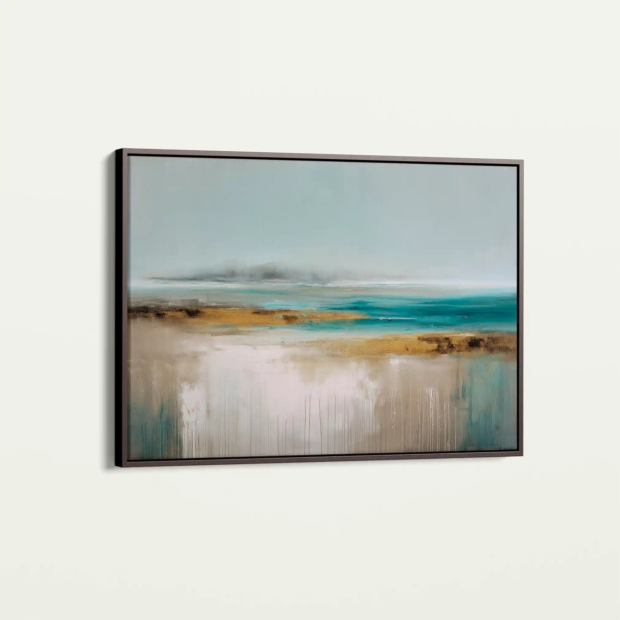Abstract 1677 Canvas Art 60 x 40 cm / Black