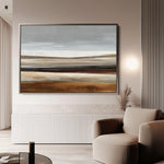 Abstract 1678 Canvas Art 18" x 24" / 45 x 60 cm / Black