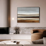Abstract 1678 Canvas Art 18" x 24" / 45 x 60 cm / Black