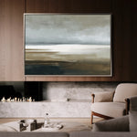 Abstract 1679 Canvas Art 18" x 24" / 45 x 60 cm / Black