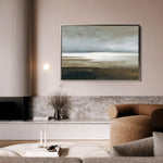 Abstract 1679 Canvas Art 60 x 40 cm / Black