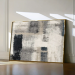 Abstract 168 Canvas Art 60 x 40 cm / Black