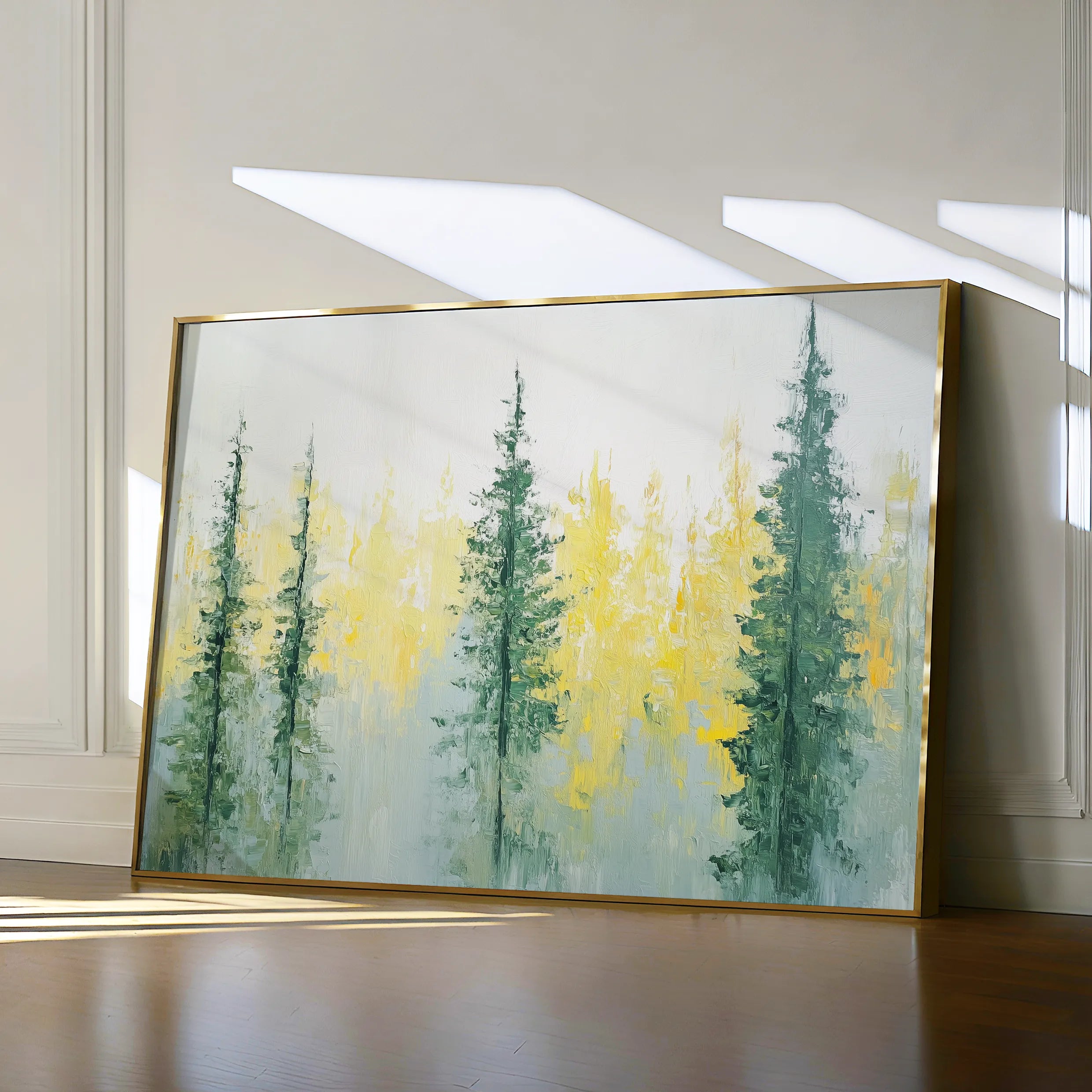 Landscape 168 Canvas Art 18" x 24" / 45 x 60 cm / Black