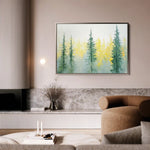 Landscape 168 Canvas Art 60 x 40 cm / Black