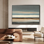 Abstract 1680 Canvas Art 18" x 24" / 45 x 60 cm / Black
