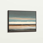 Abstract 1680 Canvas Art 18" x 24" / 45 x 60 cm / Black