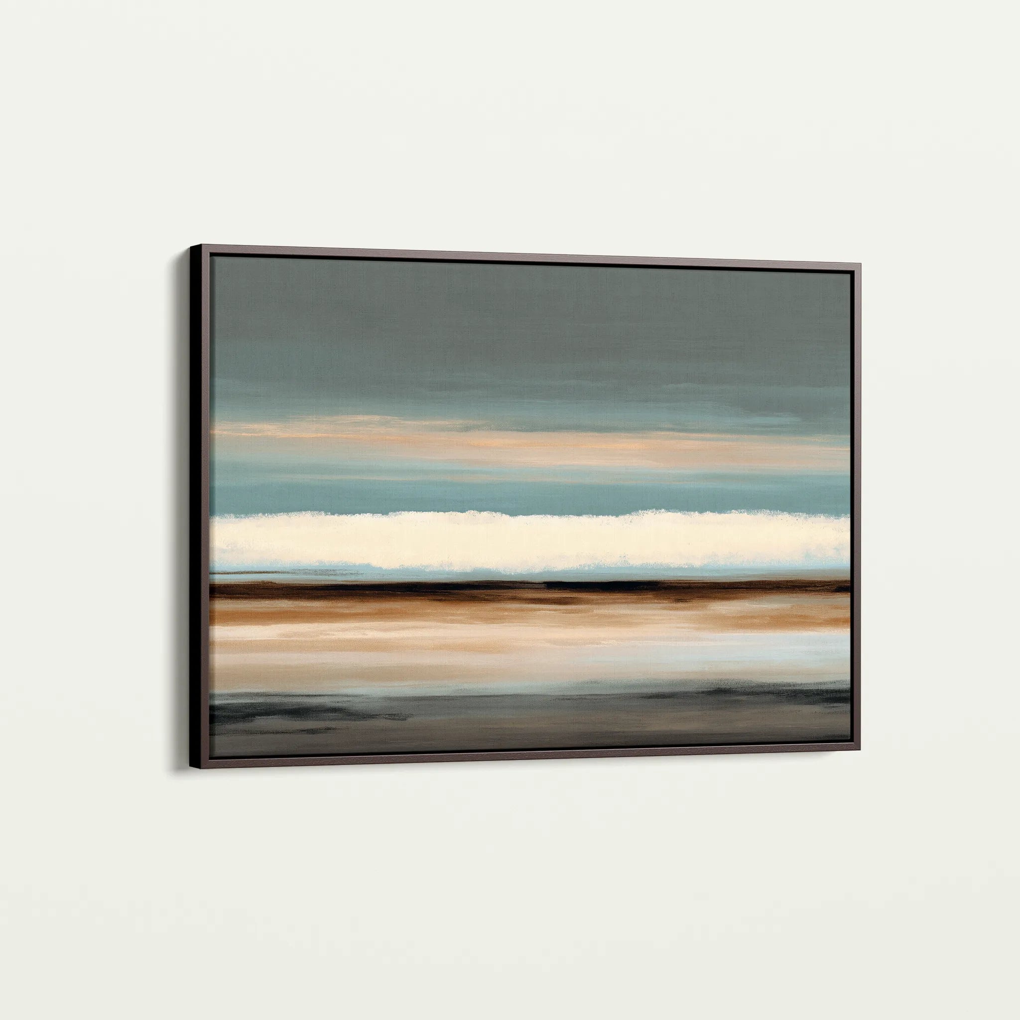 Abstract 1680 Canvas Art 18" x 24" / 45 x 60 cm / Black