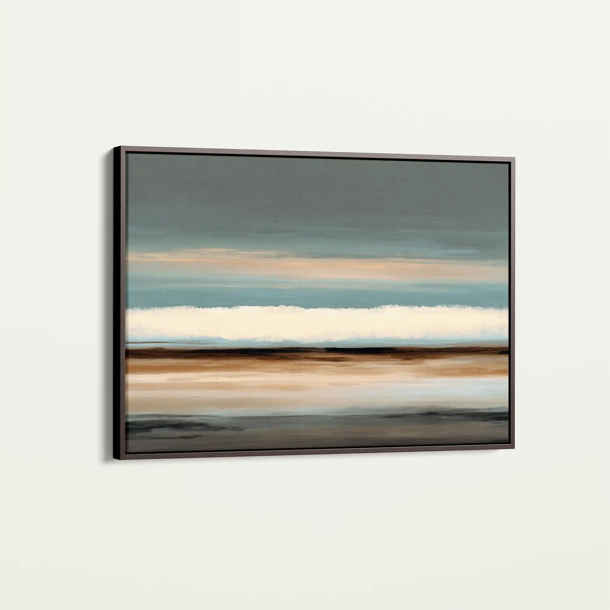 Abstract 1680 Canvas Art 60 x 40 cm / Black