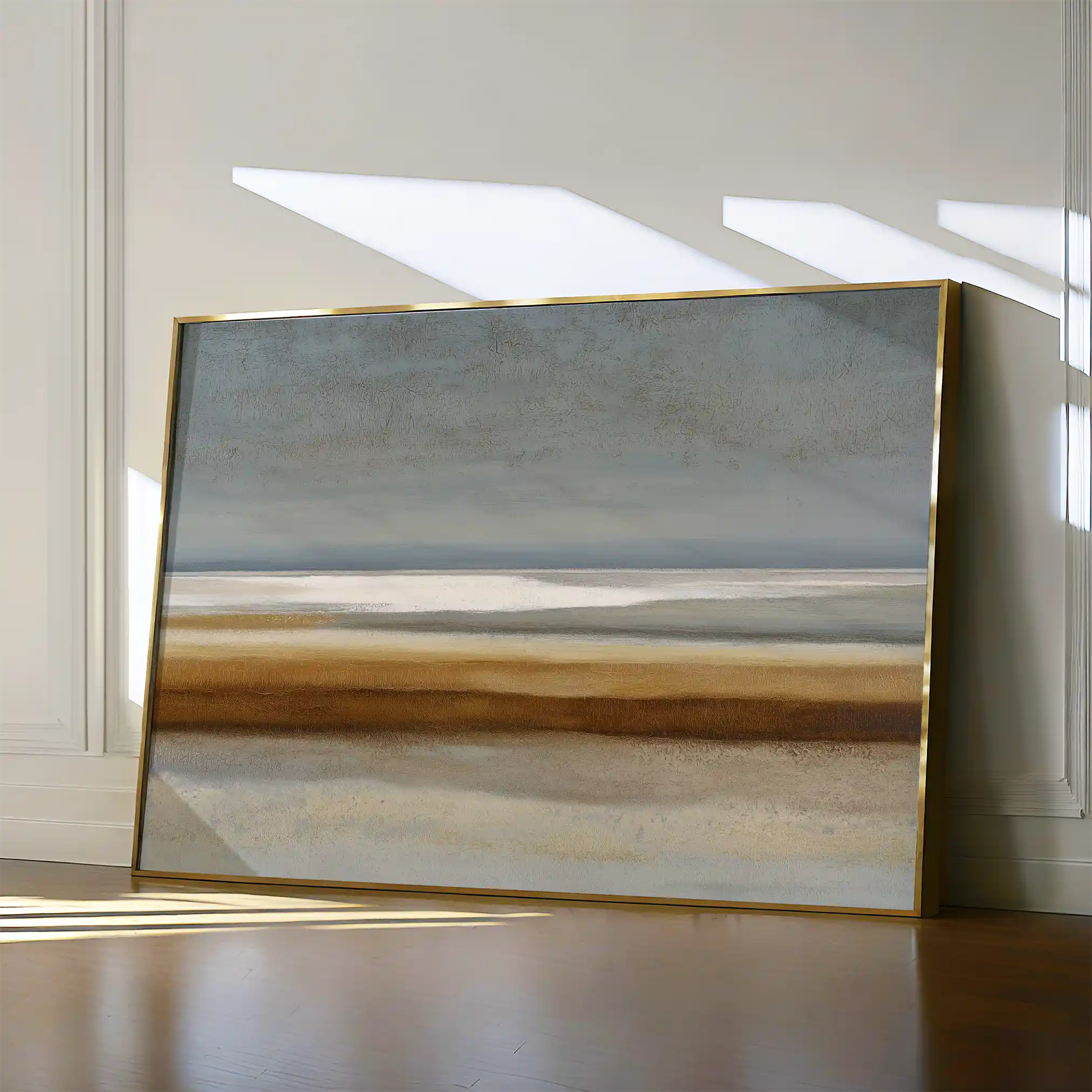 Abstract 1681 Canvas Art 18" x 24" / 45 x 60 cm / Black