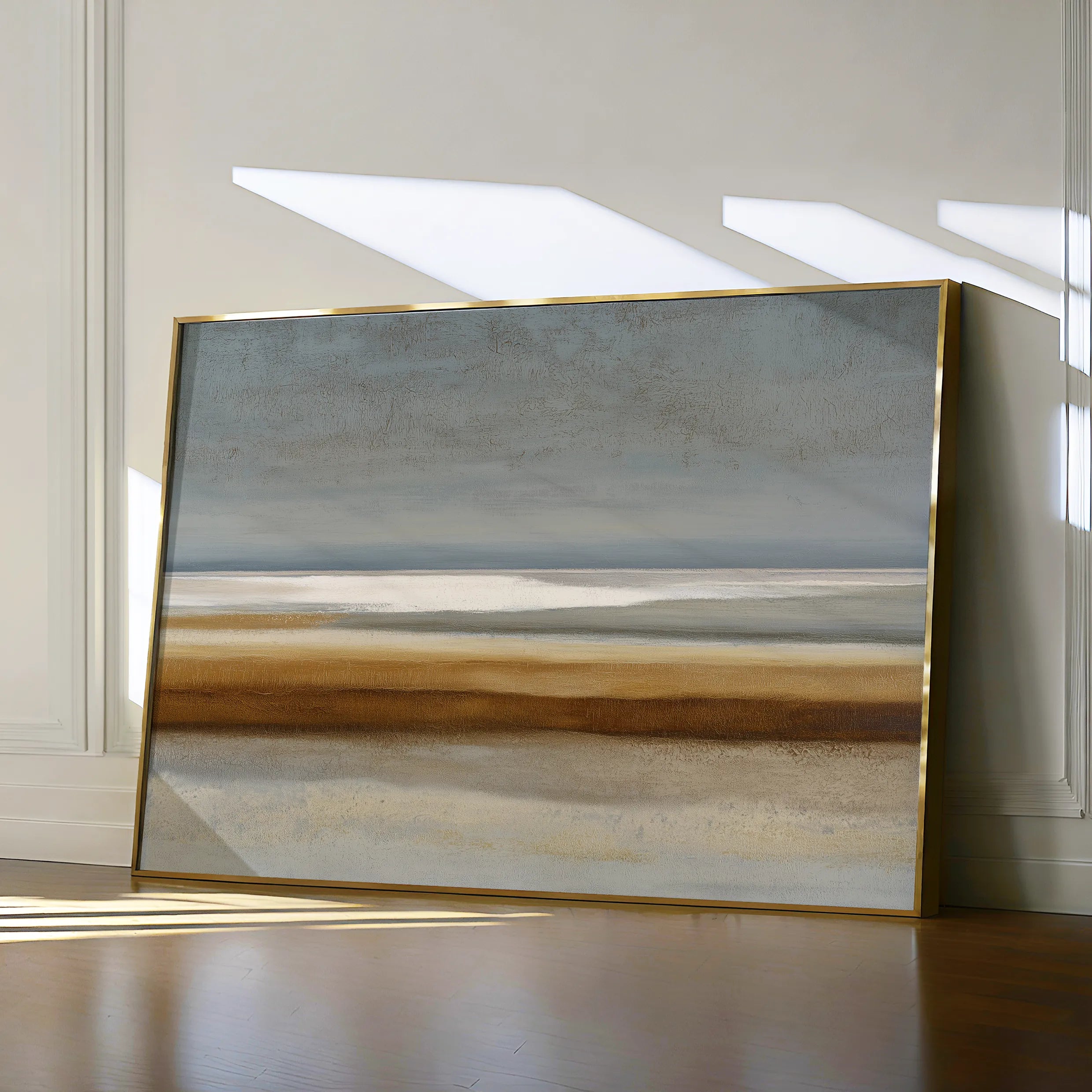Abstract 1681 Canvas Art 18" x 24" / 45 x 60 cm / Black