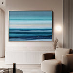 Abstract 1682 Canvas Art 18" x 24" / 45 x 60 cm / Black