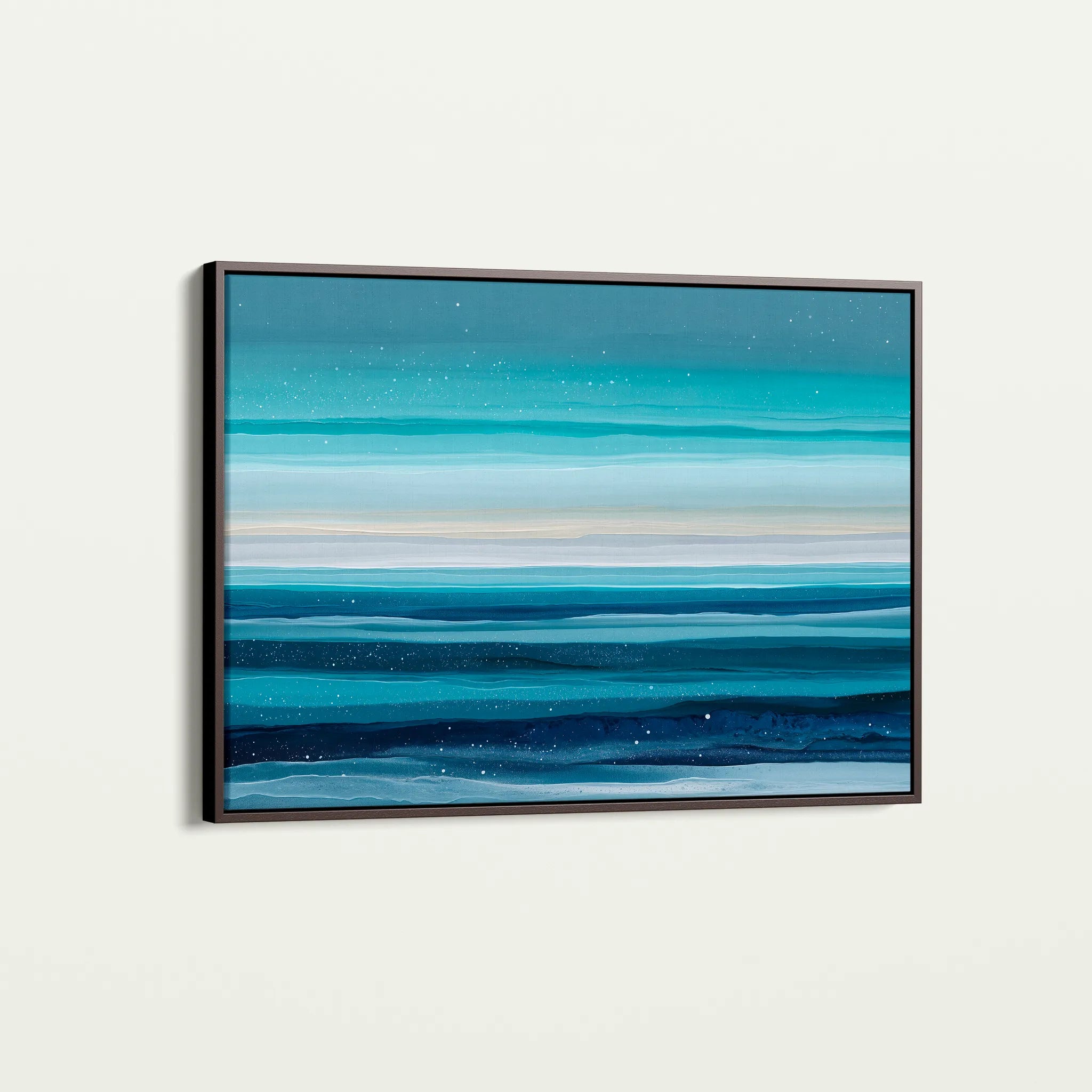 Abstract 1682 Canvas Art 18" x 24" / 45 x 60 cm / Black