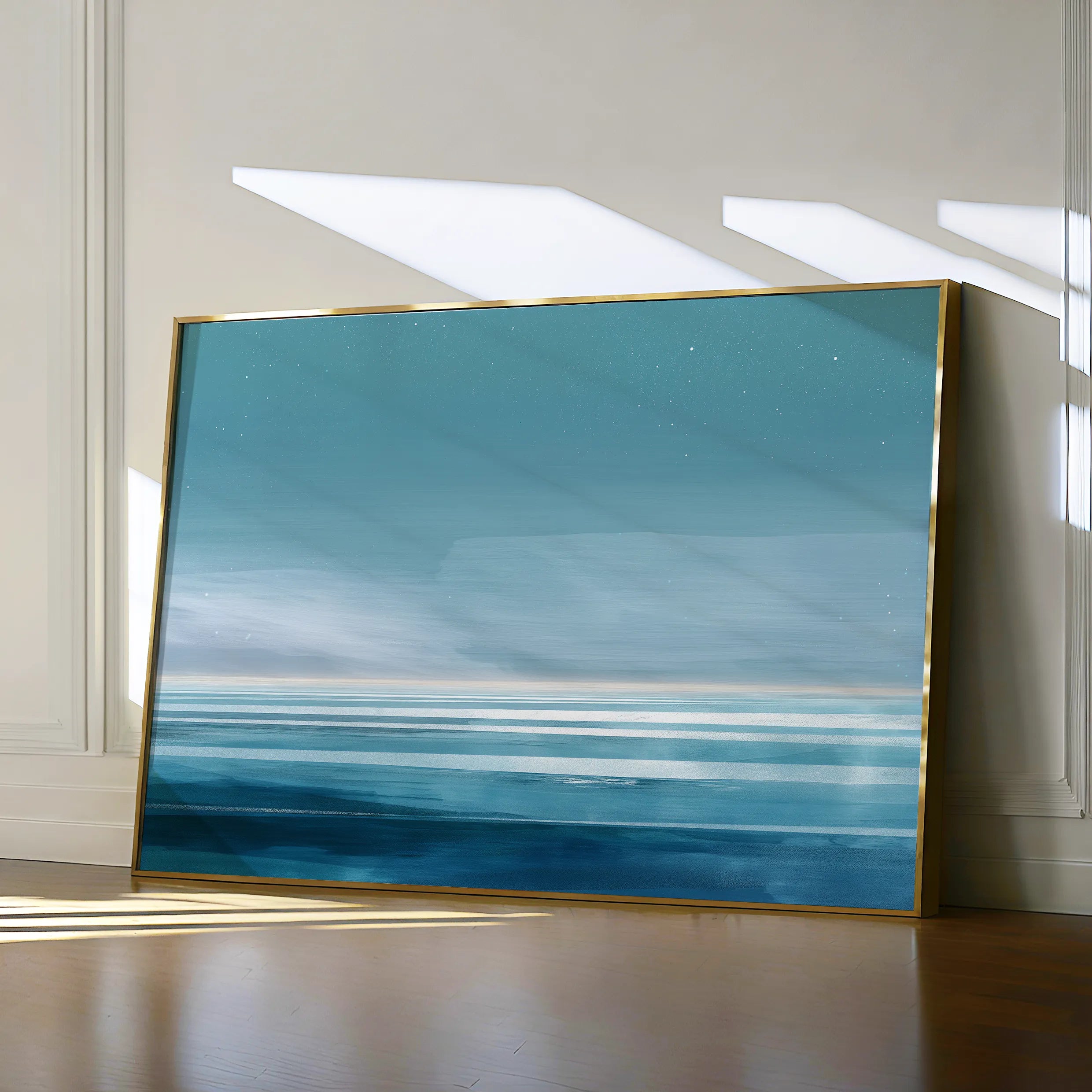 Abstract 1683 Canvas Art 18" x 24" / 45 x 60 cm / Black