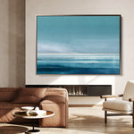Abstract 1683 Canvas Art 18" x 24" / 45 x 60 cm / Black
