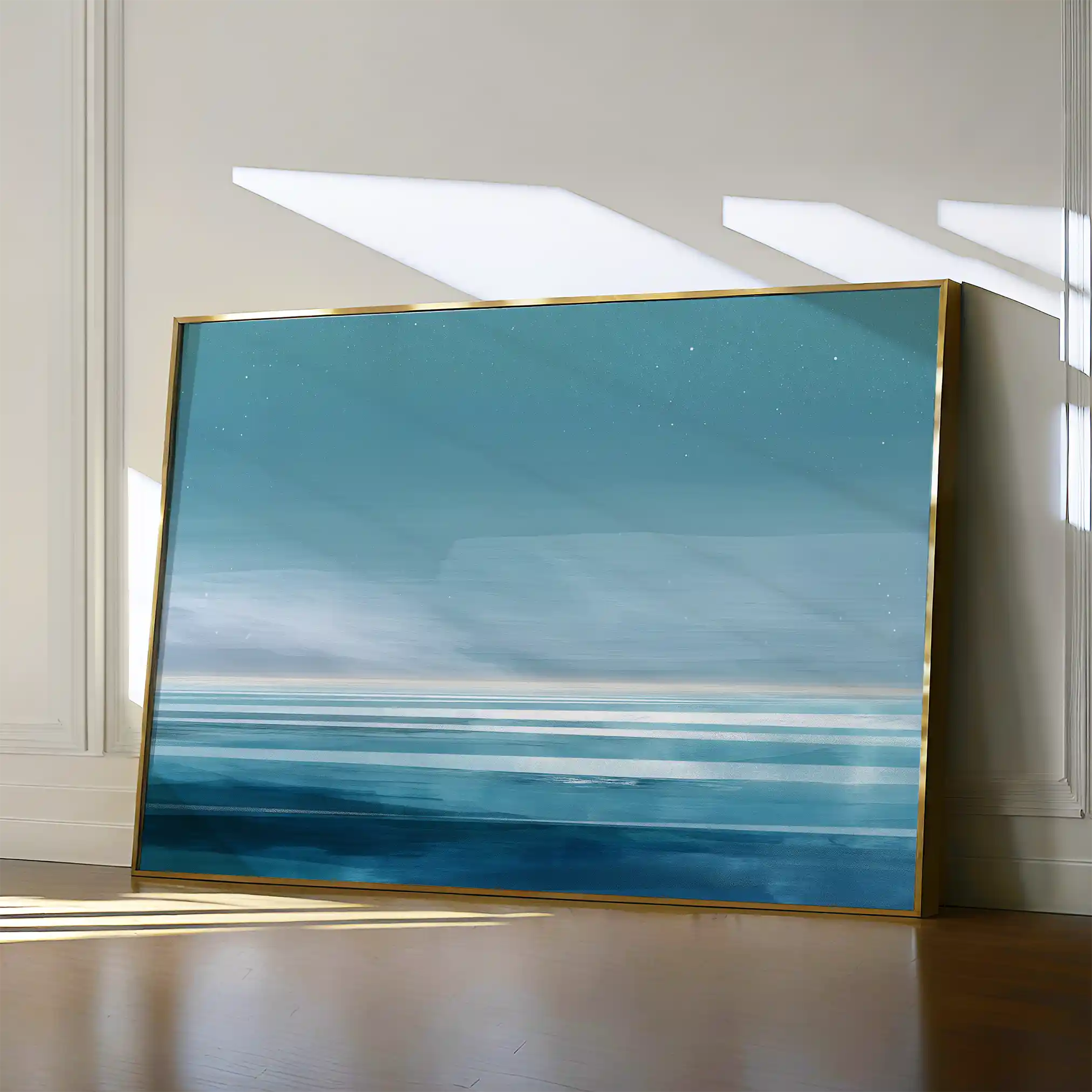Abstract 1683 Canvas Art 60 x 40 cm / Black