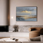 Abstract 1684 Canvas Art 18" x 24" / 45 x 60 cm / Black