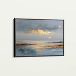 Abstract 1684 Canvas Art 18" x 24" / 45 x 60 cm / Black