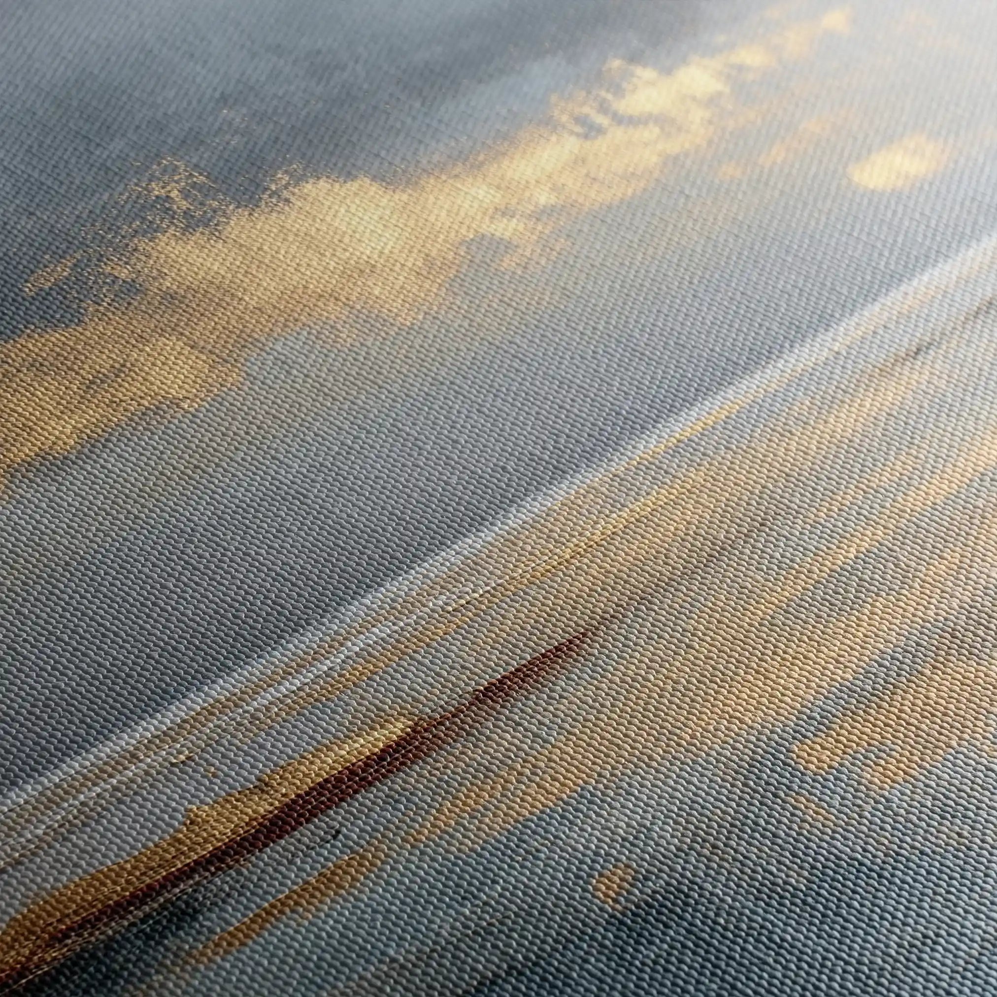 Abstract 1684 Canvas Art 60 x 40 cm / Black