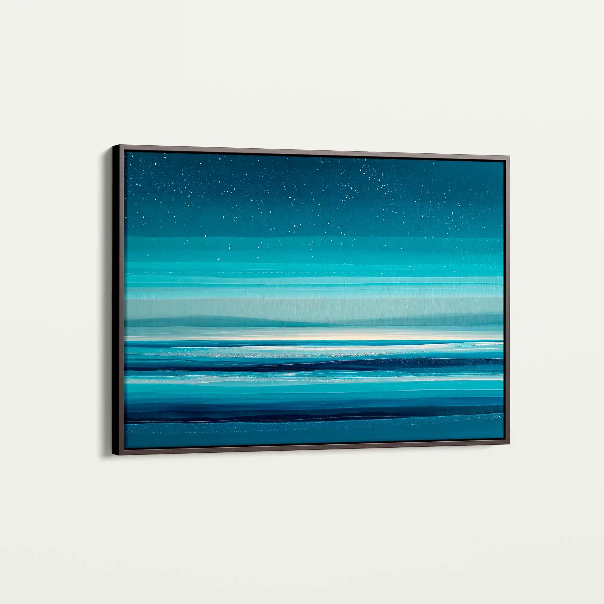 Abstract 1685 Canvas Art 60 x 40 cm / Black