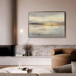 Abstract 1686 Canvas Art 18" x 24" / 45 x 60 cm / Black